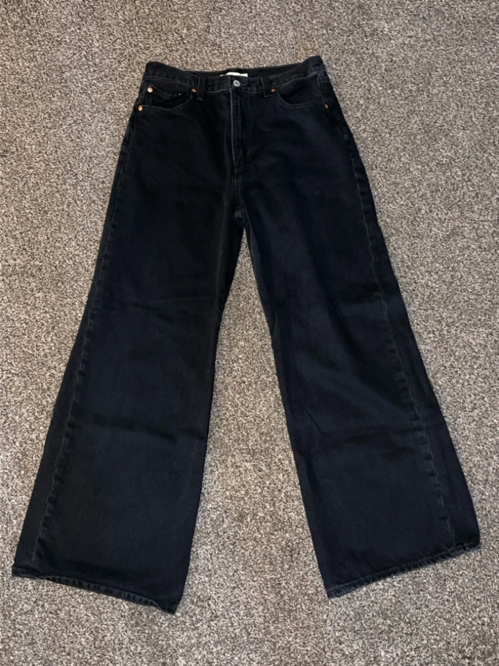 Levi's Ribcage Wide leg Women’s Jeans 31x32 - Picture 4 of 5